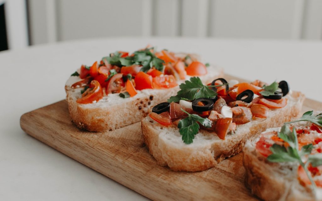 Tomato bruschetta