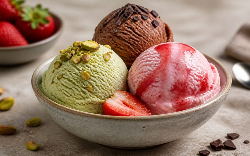 Seasonal gelato