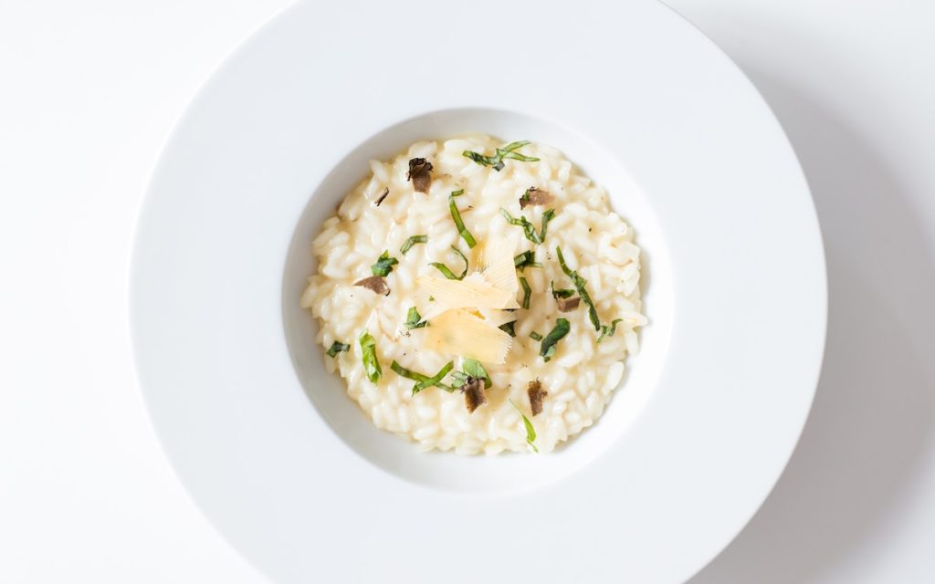 Mushroom risotto